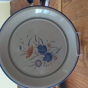 Vintage Japan  Norleans Stoneware Mandarin serving platter